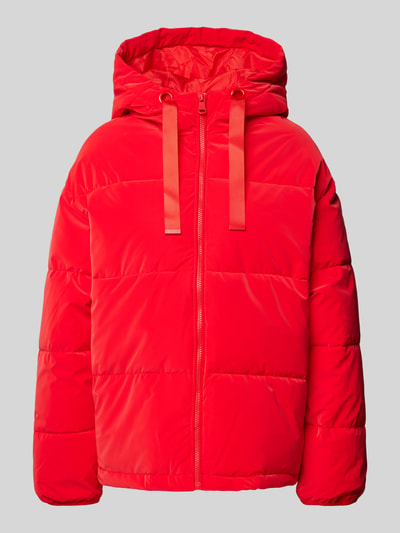 Jake*s Casual Steppjacke mit Kapuze Rot 2