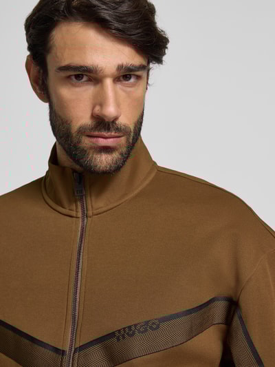 HUGO Regular Fit Sweatjacke aus Baumwoll-Mix Modell 'DINGMOOR' Hazel 3