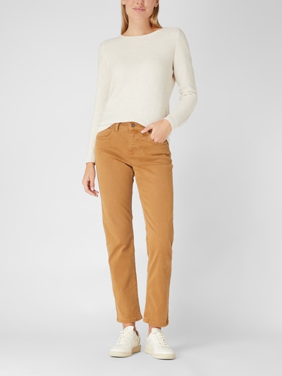 Angels Straight Fit Jeans mit Lyocell-Anteil Modell 'Cici'  Camel 1