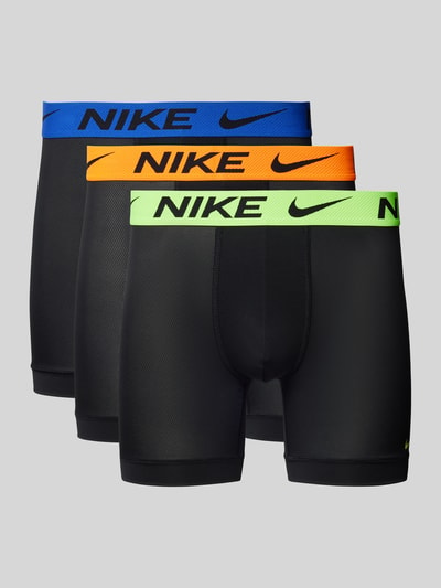 Nike Boxershorts mit elastischem Logo-Bund im 3er-Pack Black 1