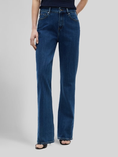 Tommy Hilfiger Bootcut-jeans van katoenmix Donkerblauw - 4