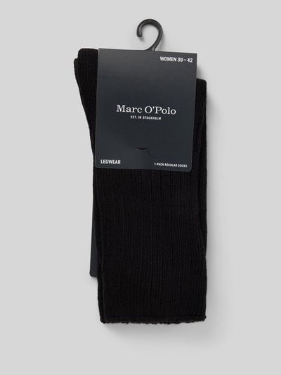 Marc O'Polo Socken aus weicher Bio-Baumwolle mit angenehmem Abschlussbund Black 3