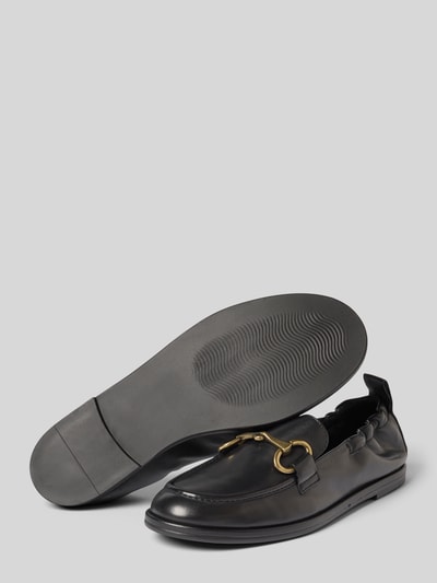 Marc O'Polo Loafers van echt schapenleer model 'ALVA' Zwart - 4