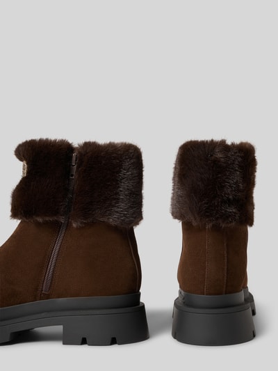 Blauer USA Boots met ritssluiting, model 'KIMMEL10' Donkerbruin - 2