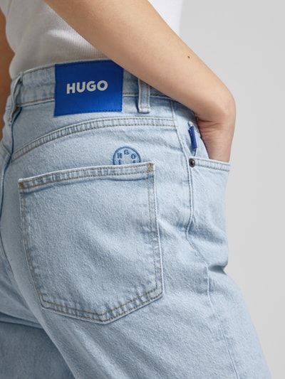 Hugo Blue Straight Fit Jeans Modell 'Noe' Hellblau 3