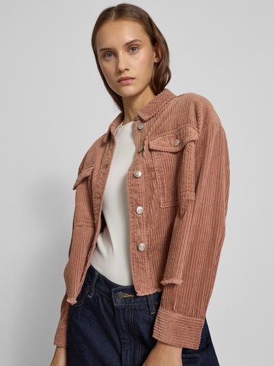 Only Regular Fit Cordjacke aus reiner Baumwolle Modell 'MARINA-ENY LIFE' Mauve 3