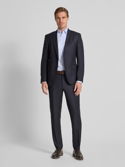 Jake*s Koszula biznesowa o kroju slim fit z kołnierzykiem typu kent Błękitny 1