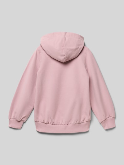 s.Oliver RED LABEL Bluza z kapturem o kroju regular fit z mieszanki bawełny  Fiołkoworóżowy 3