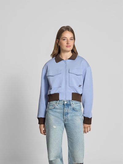 BAUM & PFERDGARTEN Jacke mit Pattentaschen Hellblau 4