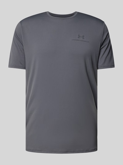 Under Armour T-Shirt mit Label-Print Modell 'Vanish' Anthrazit 2