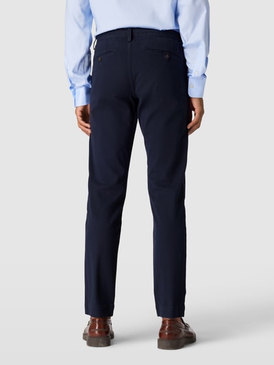 Polo Ralph Lauren Slim Stretch Fit Hose mit Knopfverschluss Modell 'BEDFORD' Marine 5