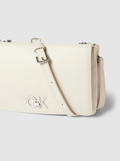 CK Calvin Klein Handtasche mit Label-Detail Offwhite 3