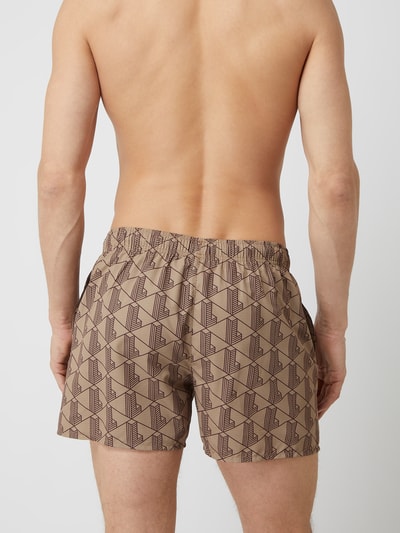 Lacoste Shorts mit grafischem Allover-Muster - LACOSTE L!VE