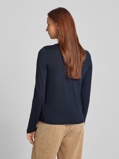 Marc O'Polo Pullover mit Rundhalsausschnitt Marine 5