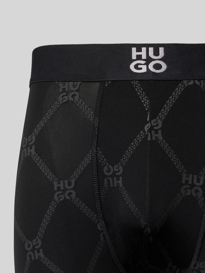 HUGO Legging met elastische band met logo, model 'JOHN' Zwart - 2