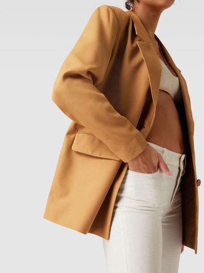 Noisy May Blazer mit Reverskragen Modell 'MILLA' Camel 3