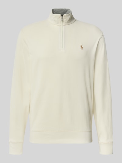 Polo Ralph Lauren Regular Fit Sweatshirt aus Baumwoll-Mix Ecru 1