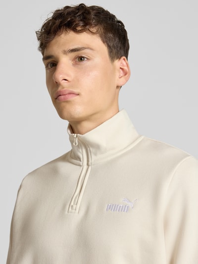 PUMA PERFORMANCE Sweatshirt met labelstitching Offwhite - 3