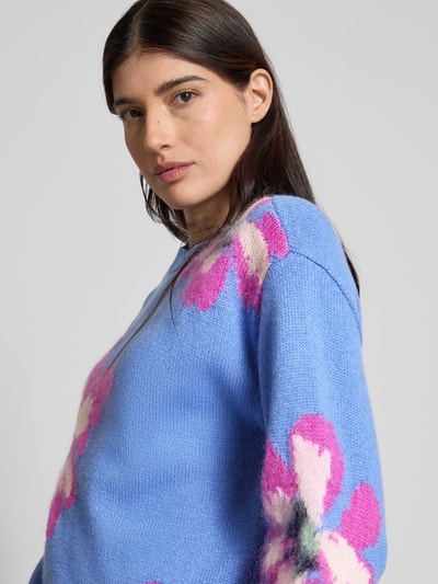 Ted Baker Strickpullover mit überschnittenen Schultern Modell 'PIPANN' Hellblau 3