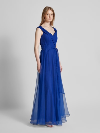 TROYDEN COLLECTION Abendkleid mit Herz-Ausschnitt Royal 1