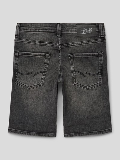 Jack & Jones Bermudas im Used-Look Modell 'RICK' Schwarz 3
