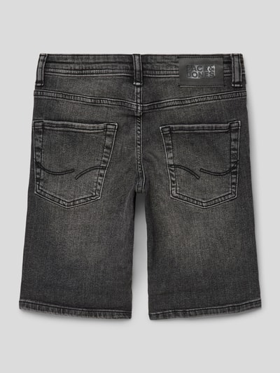 Jack & Jones Bermudas im Used-Look Modell 'RICK' Black 3