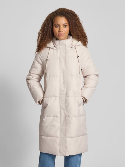 Only Płaszcz pikowany o kroju comfort fit z drobną fakturą model ‘IRENE’ Złamany biały 4