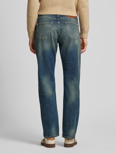 MAC Straight Leg Jeans im 5-Pocket-Design Hellblau 5