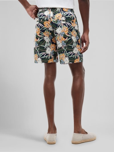 Tommy Hilfiger Regular Fit Shorts aus Baumwoll-Lyocell-Mix Modell 'DOVER' Marine 5