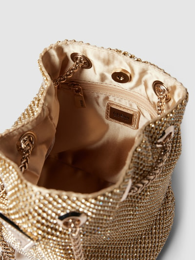 Guess Handtasche mit Strasssteinbesatz Modell 'LUA' Gold 5
