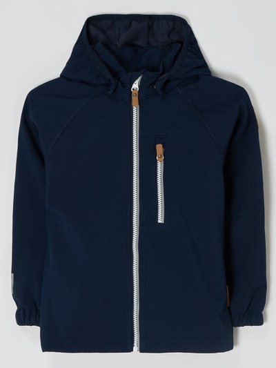 reima Softshell-jack met afneembare capuchon, model 'Vantti' - waterafstotend Marineblauw - 1