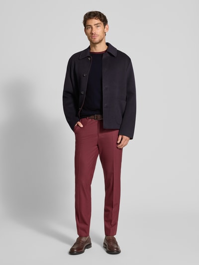 PAUL SMITH Strickpullover mit gerippten Abschlüssen Marine 1