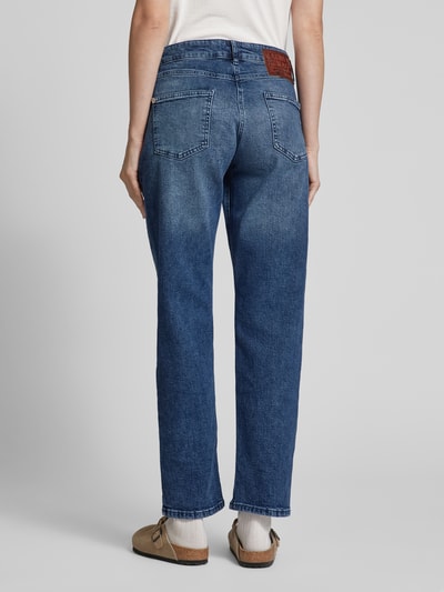 MAC Straight Fit Jeans im 5-Pocket-Design Dunkelblau 5