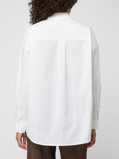 Minimum Overhemdblouse van biologisch katoen, model 'Lucalis' Offwhite - 5