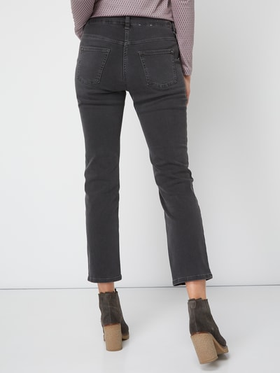 MAC Straight fit 5-pocketjeans van gekleurde denim  Antraciet - 5