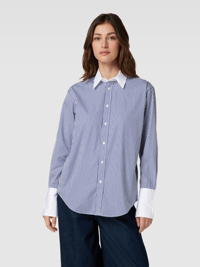 Polo Ralph Lauren Overhemdblouse met streepmotief Lichtblauw - 4