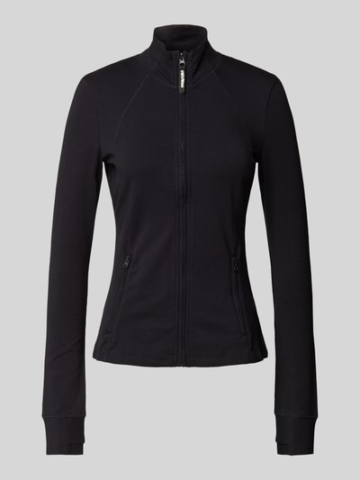 Review Sweatjacke mit Reißverschlusstaschen Black 1