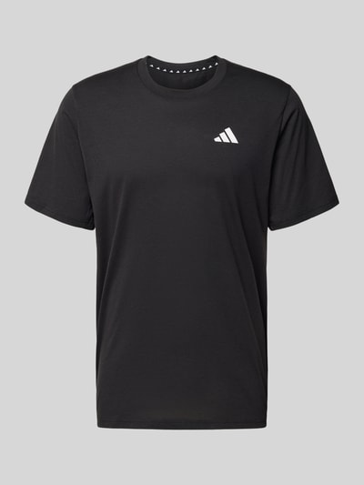 adidas Training T-shirt met logo en ronde hals Zwart - 2