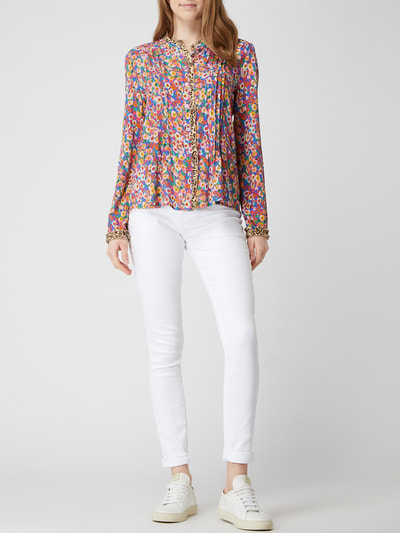 Risy & Jerfs Blouse van viscose, model 'Bonn' Blauw - 1