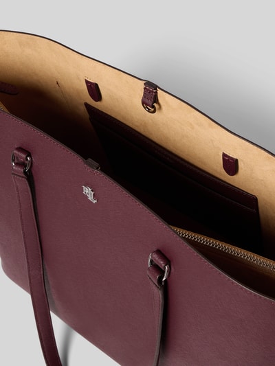 Lauren Ralph Lauren Handbag mit Logo-Applikation Bordeaux 5