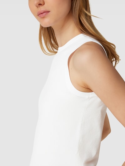 Jake*s Collection Top met ronde hals Offwhite - 3