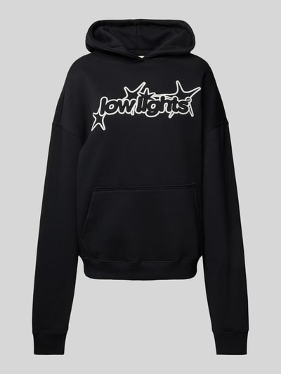 Low Lights Studios Oversized Hoodie mit Kapuze Modell 'Starlight' Black 2