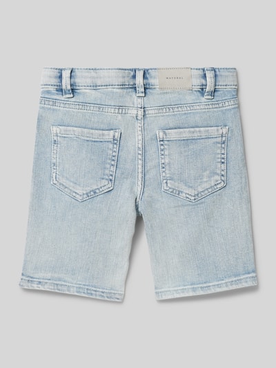 Mayoral Jeansshorts mit Knopf- und Reißverschluss Hellblau 3