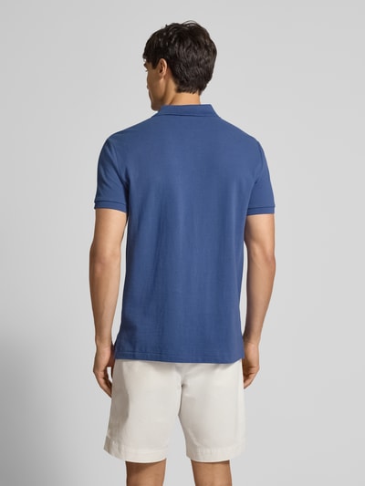 Polo Ralph Lauren Custom slim fit poloshirt met labelstitching Lichtblauw - 5