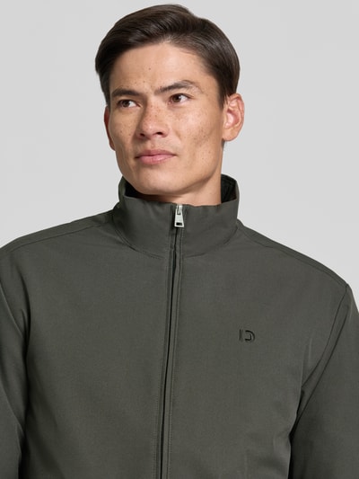 Tom Tailor Denim relaxed fit blouson met opstaande kraag Antraciet - 3