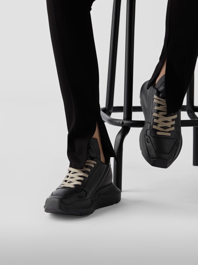 Rick Owens Sneaker mit Kontrast-Detail Schwarz 1