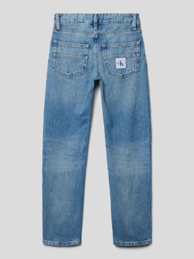 Calvin Klein Jeans Jeans met labelpatch Blauw - 3