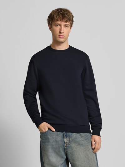 Only & Sons Bluza o kroju regular fit z mieszanki bawełny model ‘CERES’ Ciemnoniebieski 4