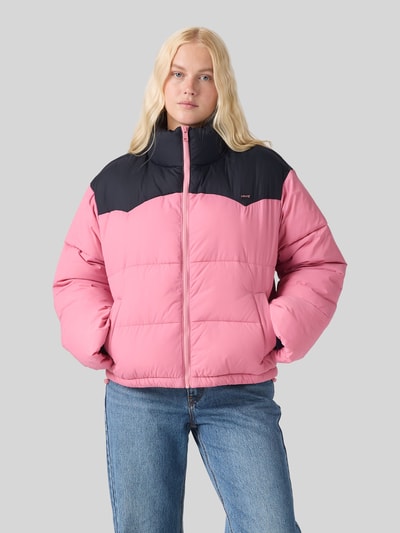 Levi's® Kurtka pikowana z detalem z logo Różowy 4