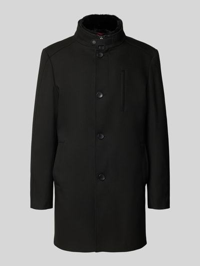 Cinque Regular Fit Mantel mit Viskose-Anteil Modell 'Arsenal' Black 2